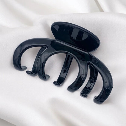 Haarclip met glanzende afwerking