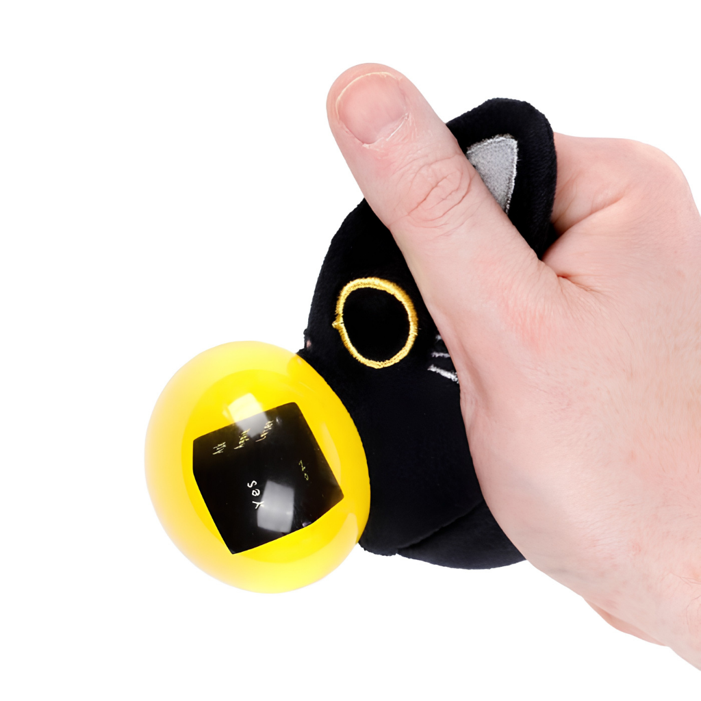 Queasy Squeezies Waarzegger Lucky de Zwarte Kat