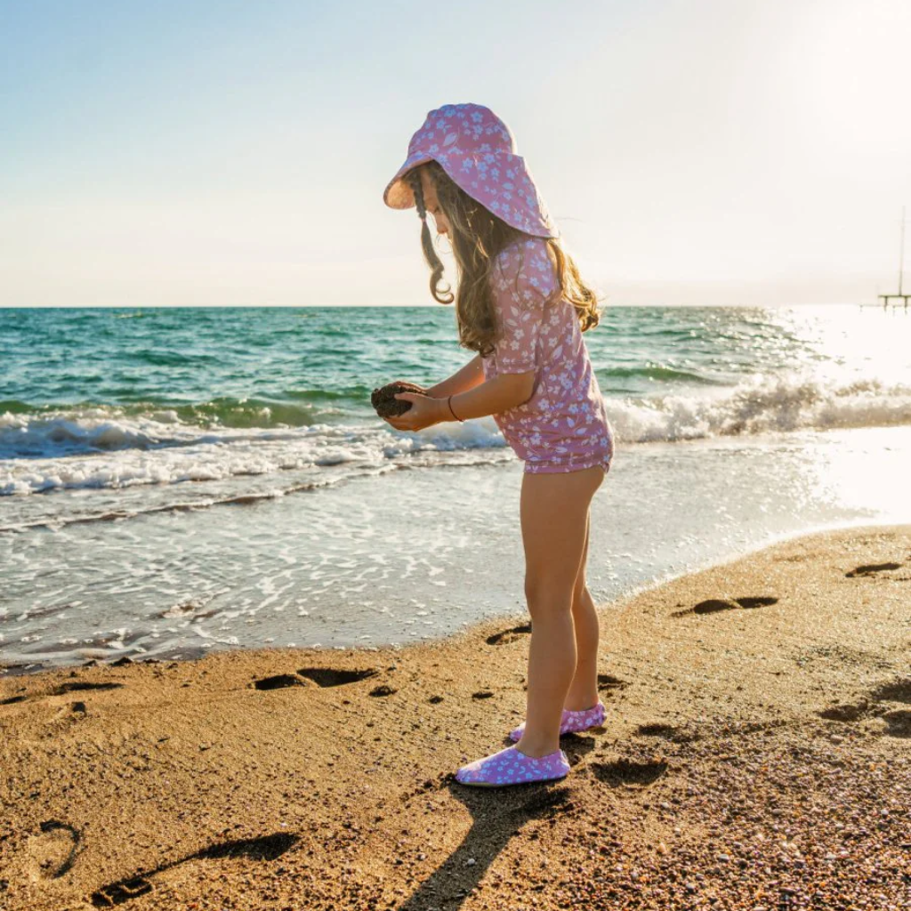Slipstop antislip waterschoenen voor kinderen - Rose Flower