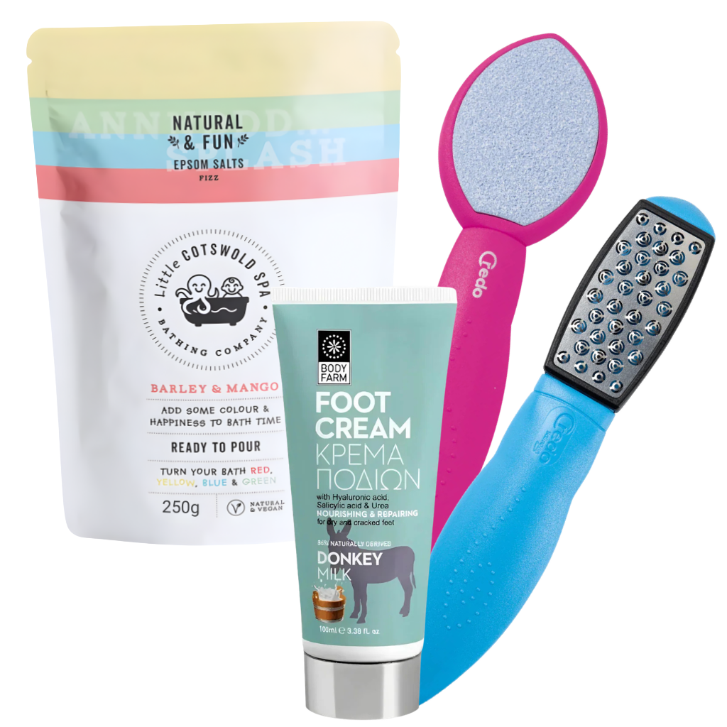 Voetverzorging Set - Relaxing + GRATIS Epsomzout 250 gram