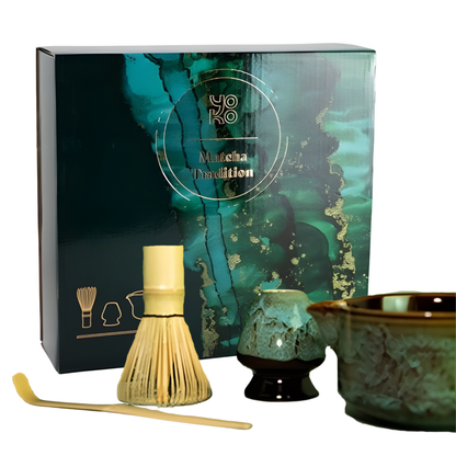 Luxe geschenkset matcha