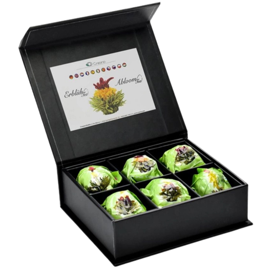 Magnetische geschenkdoos - Groene thee (bloemen)