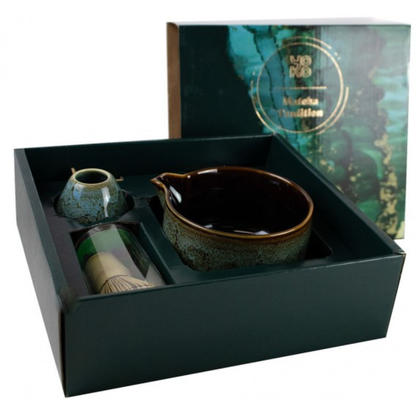 Luxe geschenkset matcha
