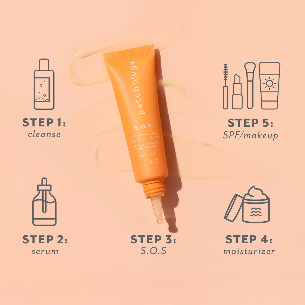 Patchology - S.O.S. onzichtbare puistjespatch gel
