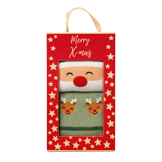 Christmas giftset met sokken voor volwassenen