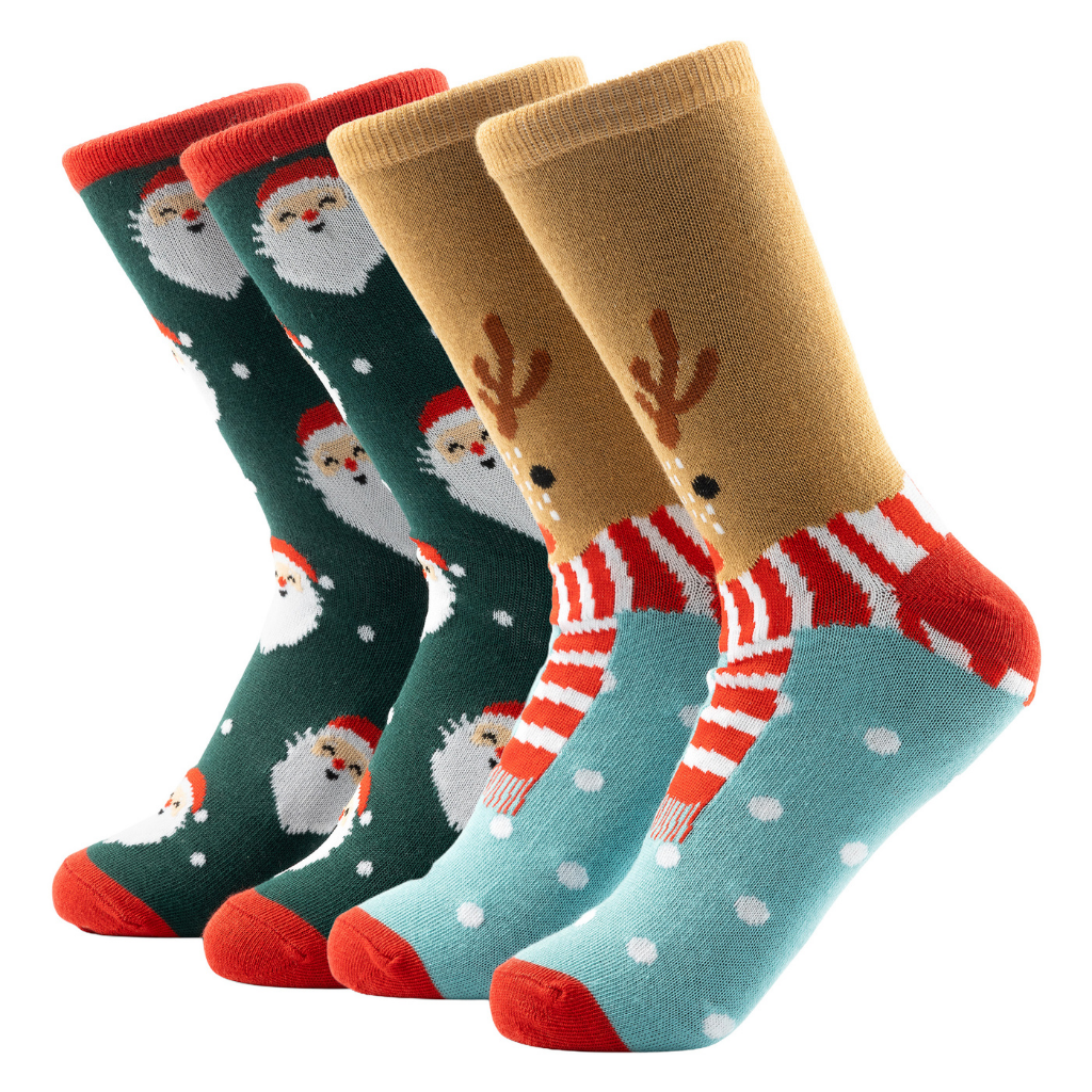 Christmas giftset met sokken voor volwassenen