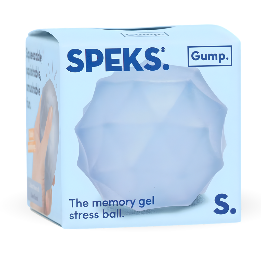 SPEKS Gump met reliëf - Memory gel stressbal fidget toy