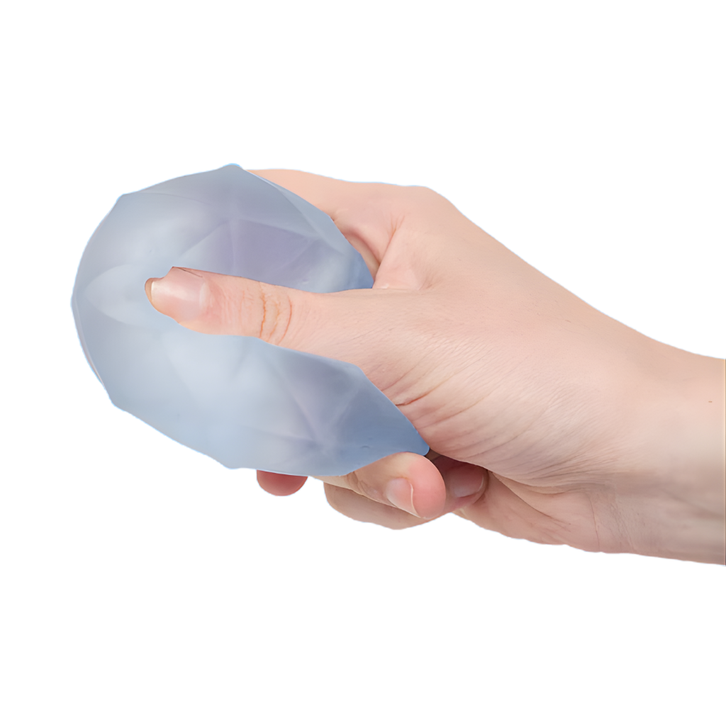 SPEKS Gump met reliëf - Memory gel stressbal fidget toy