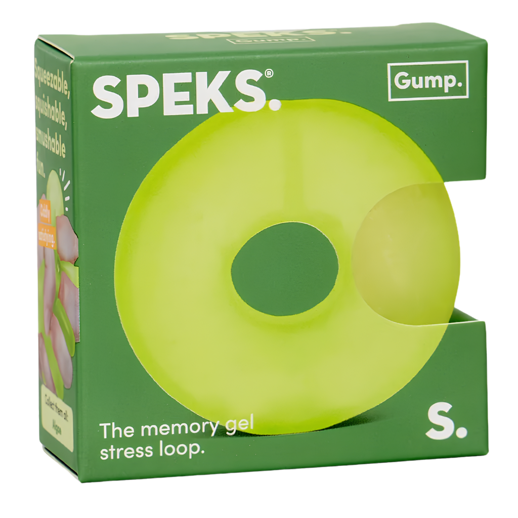 SPEKS Gump loop - donut stressbal fidget toy