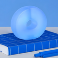 SPEKS Gump loop - donut stressbal fidget toy