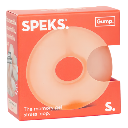 SPEKS Gump loop - donut stressbal fidget toy