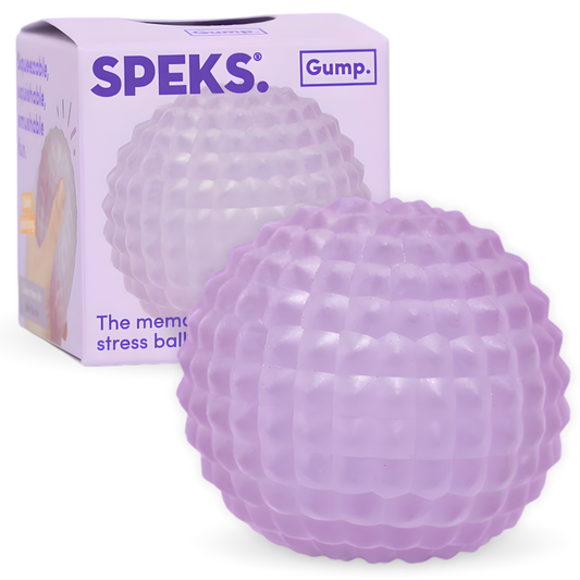 SPEKS Gump met reliëf - Memory gel stressbal fidget toy