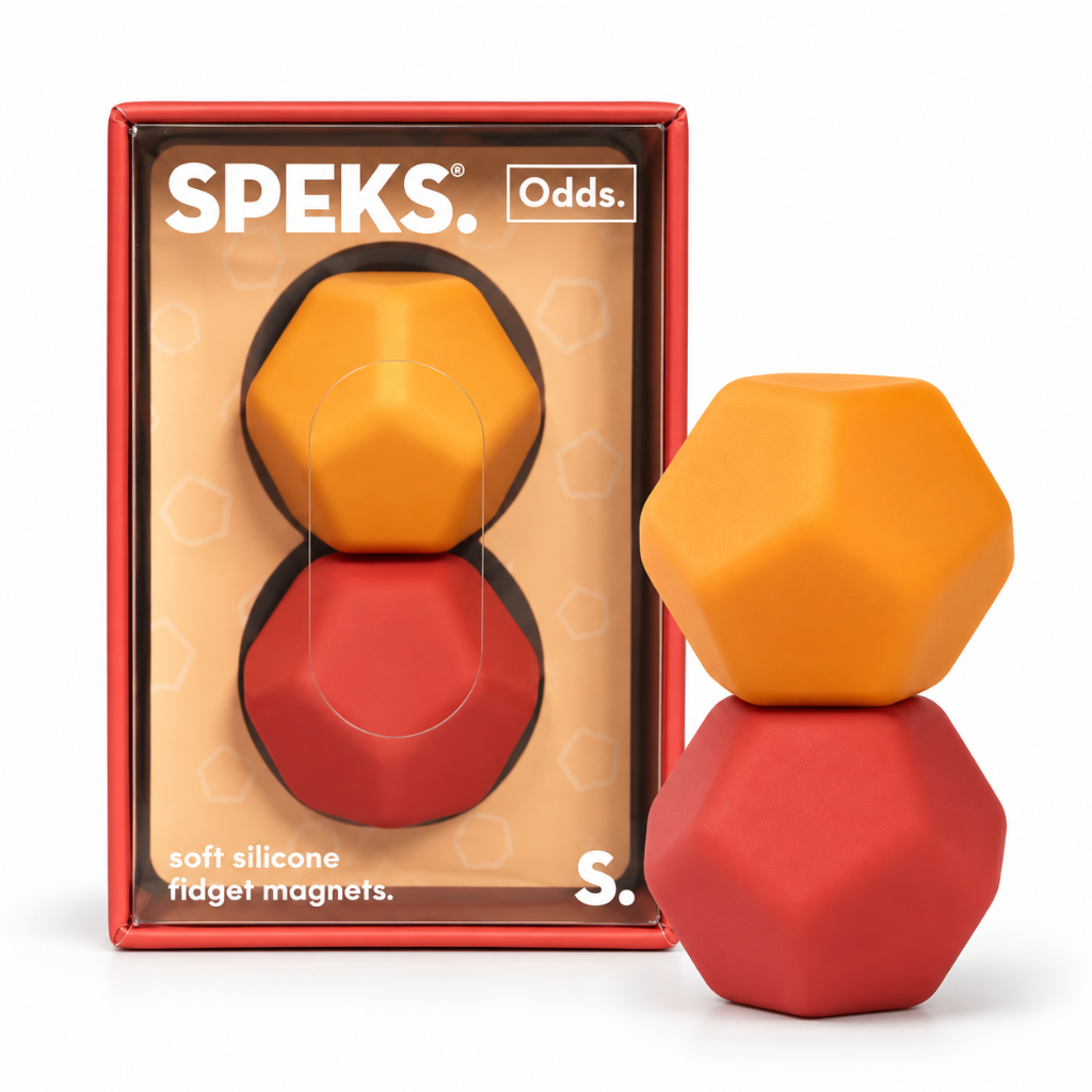 SPEKS - Odds Fidget Toy met zachte siliconen magneten (2 Stuks)