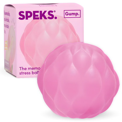 SPEKS Gump met reliëf - Memory gel stressbal fidget toy