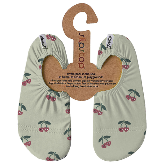 Slipstop antislip waterschoenen voor kinderen - Cherry green