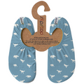 Slipstop antislip waterschoenen voor kinderen - Dino Petrol