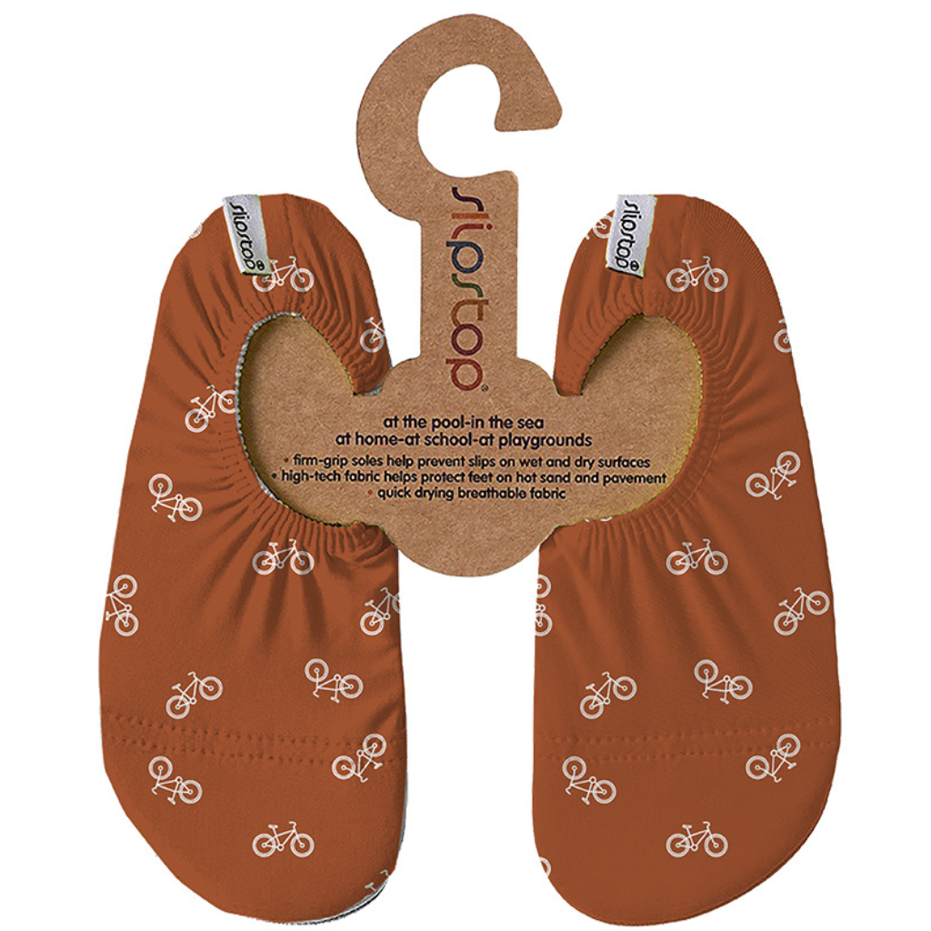 Slipstop antislip waterschoenen voor kinderen - Bicycle Cognac