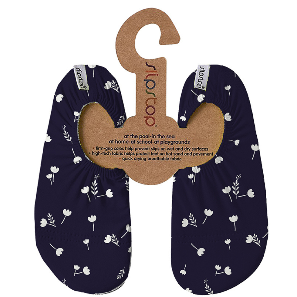 Slipstop antislip waterschoenen voor kinderen - Grain Navy