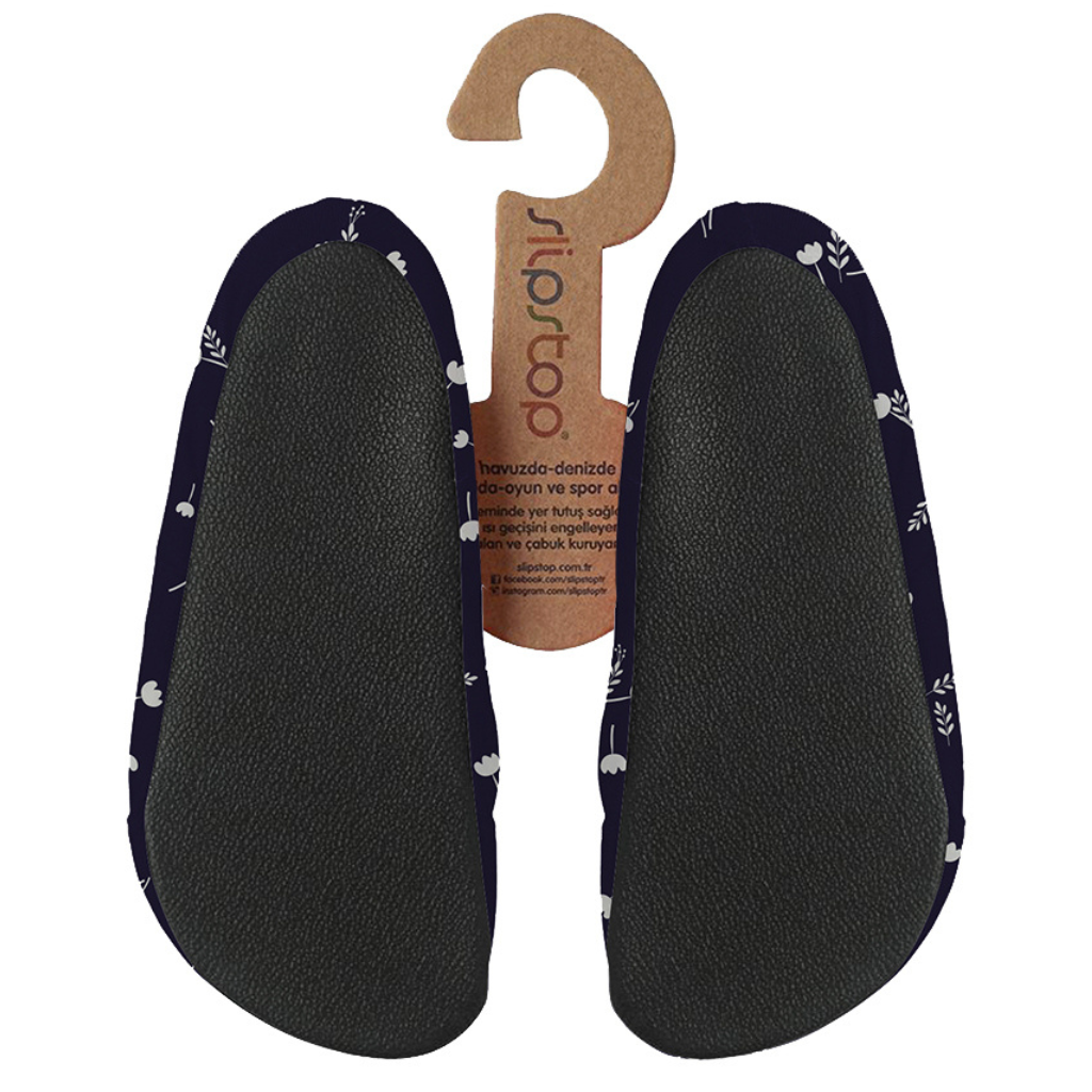Slipstop antislip waterschoenen voor kinderen - Grain Navy