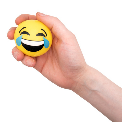 Lichtgevende Emoji stuiterbal