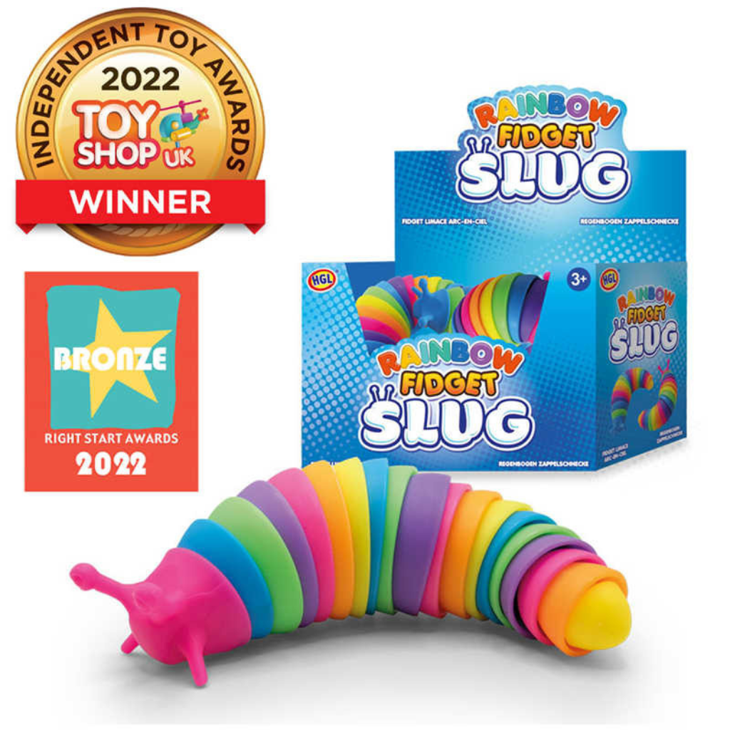 Fidget slak Regenboog