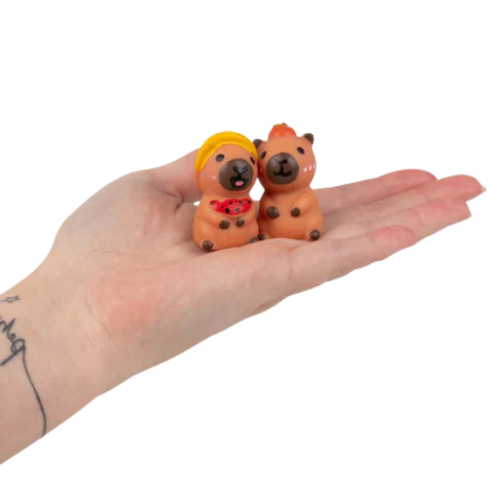 Capybara mochi tub - 12 stuks