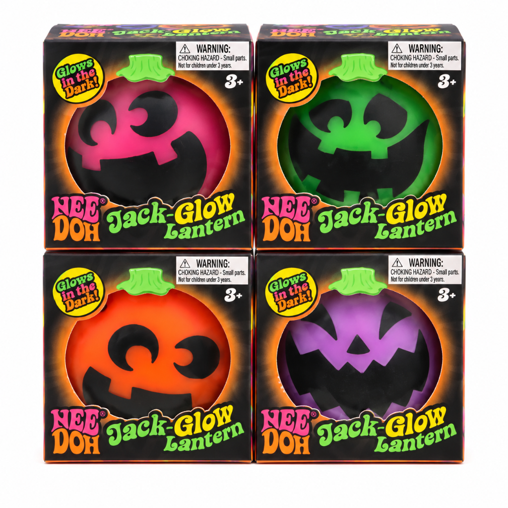 NeeDoh Jack-Glow Lantern - Glow in the dark