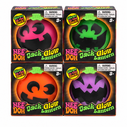 NeeDoh Jack-Glow Lantern - Glow in the dark