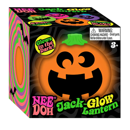 NeeDoh Jack-Glow Lantern - Glow in the dark