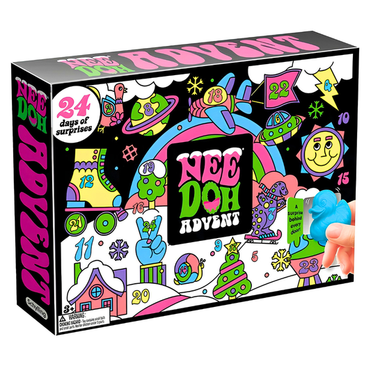 NeeDoh Fidget Adventskalender met 24 Squishy Verrassingen