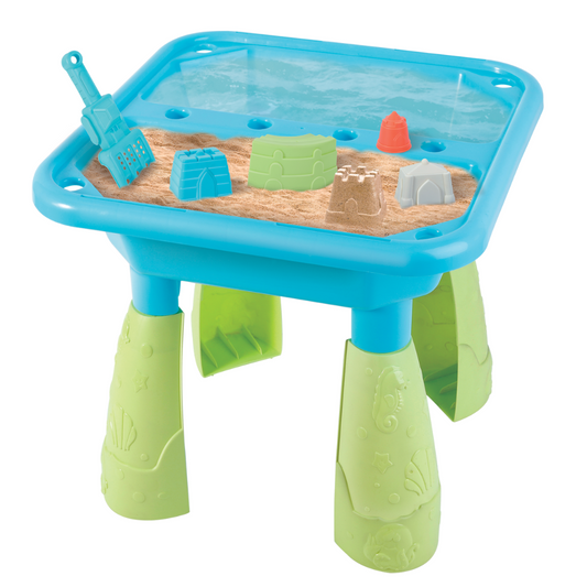 Zand- en watertafel met accessoires