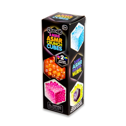 Scrunchems - ASMR Mini Crunch Cubes - 3 stuks