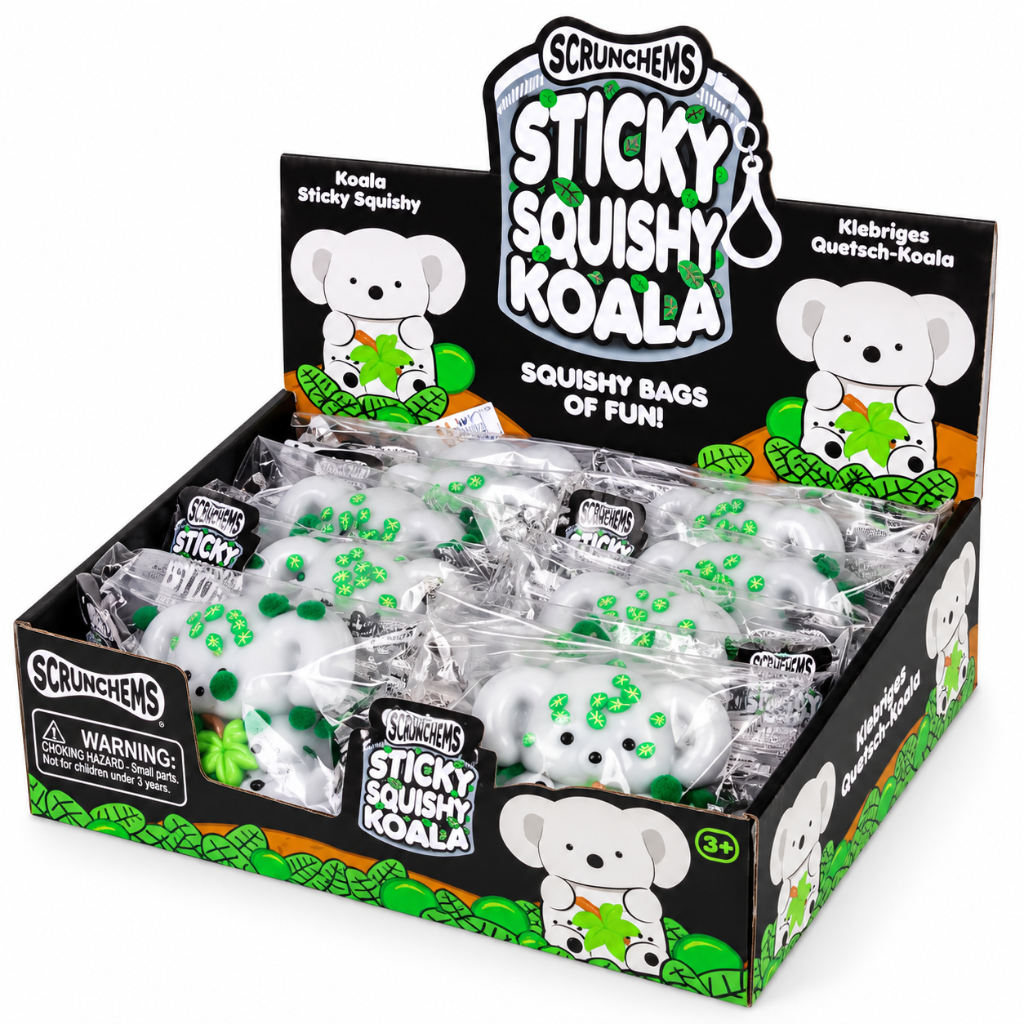 Scrunchems sticky squishy Koala
