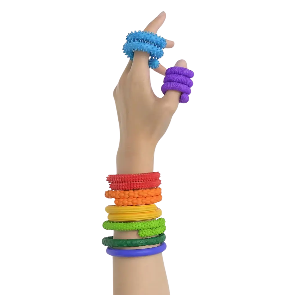 Sensorische fidget sticks - Set van 8