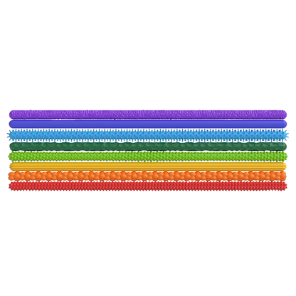 Sensorische fidget sticks - Set van 8