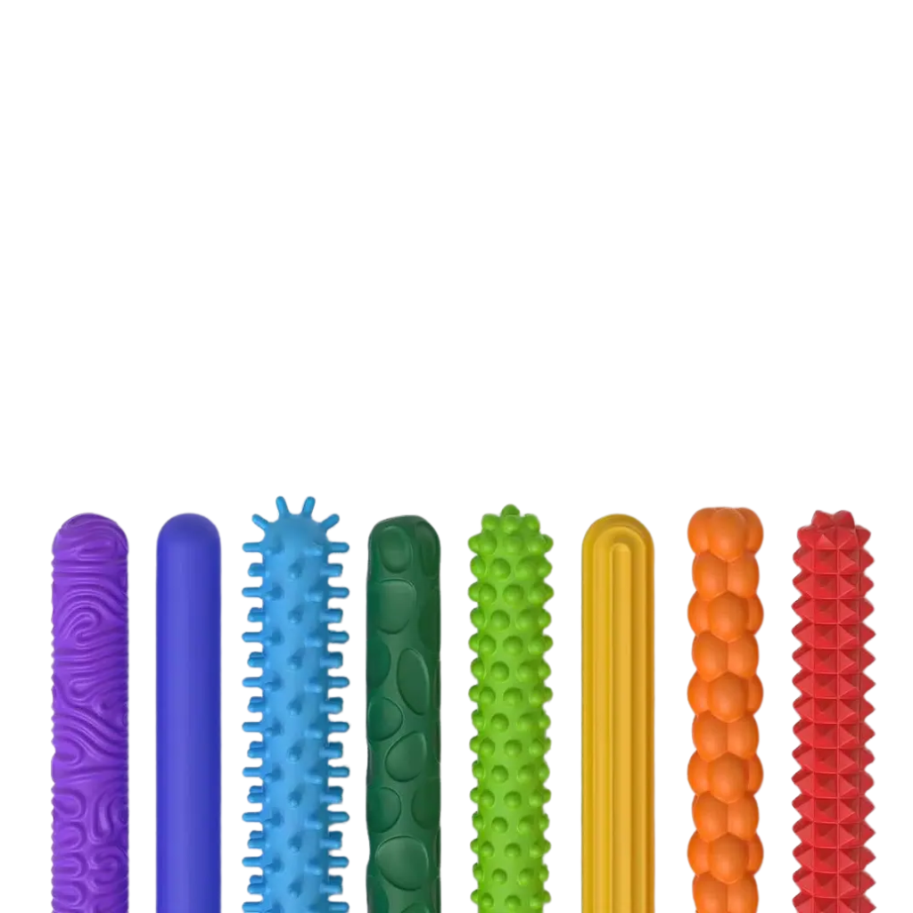 Sensorische fidget sticks - Set van 8