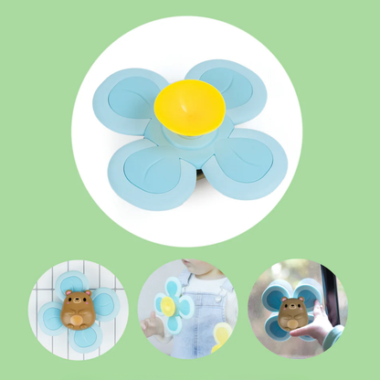 Sensory spinner met zuignap
