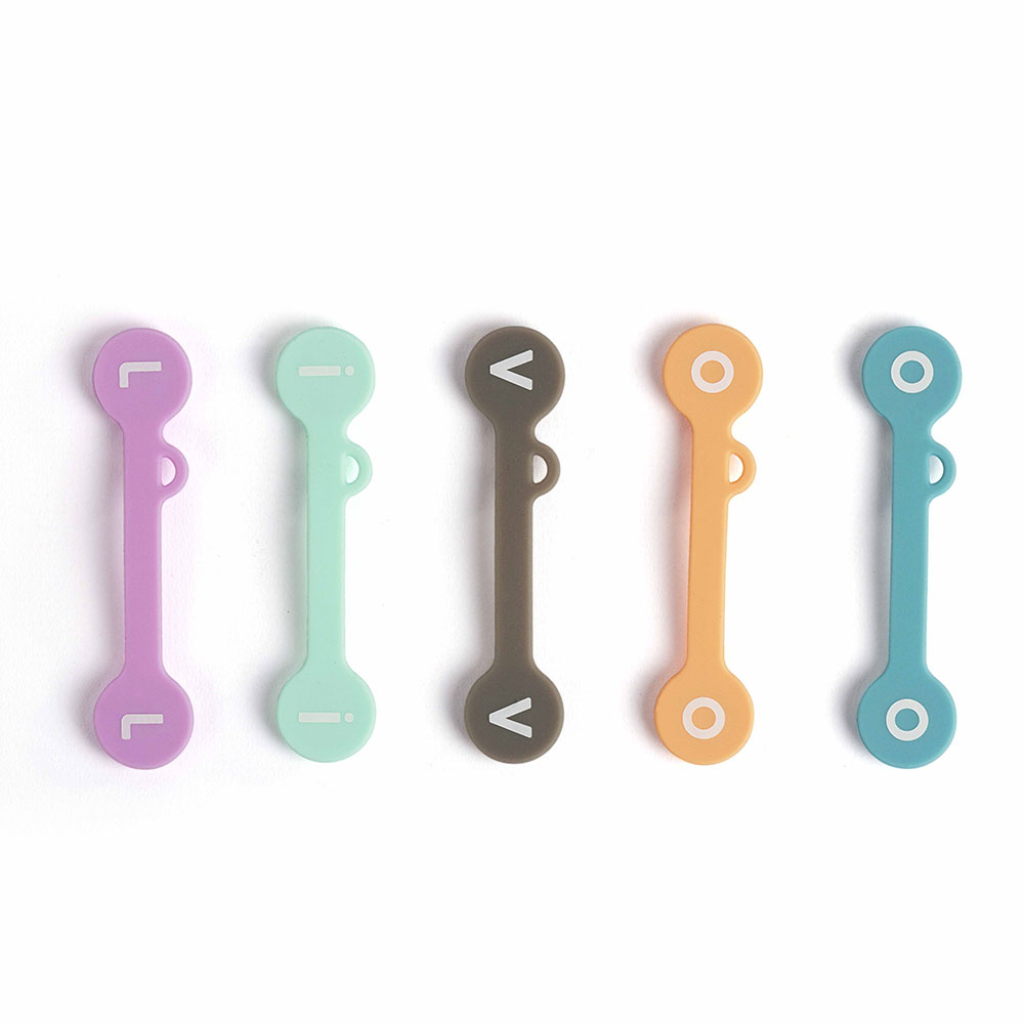 Magnetische clips om kabels te organisen - 5 stuks