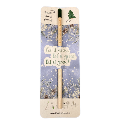 Bloeipotlood geschenkverpakking (ZONDER potlood)