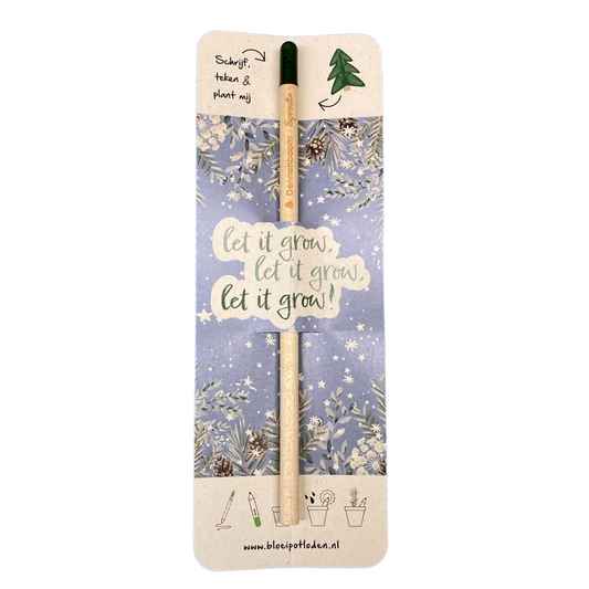 Bloeipotlood geschenkverpakking (ZONDER potlood)