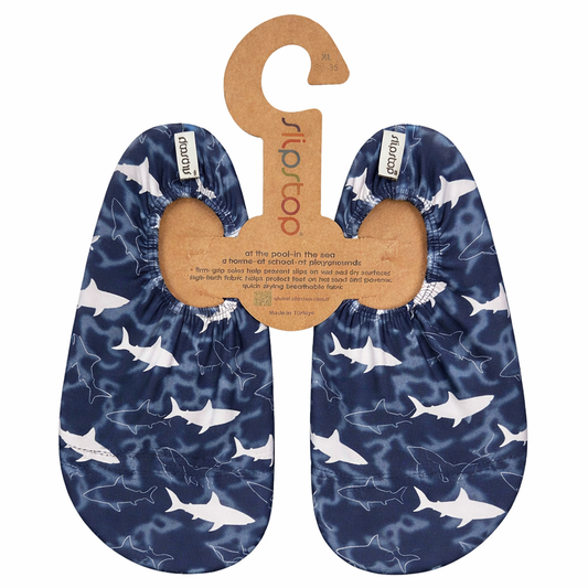 Slipstop antislip waterschoenen voor kinderen - White Blue