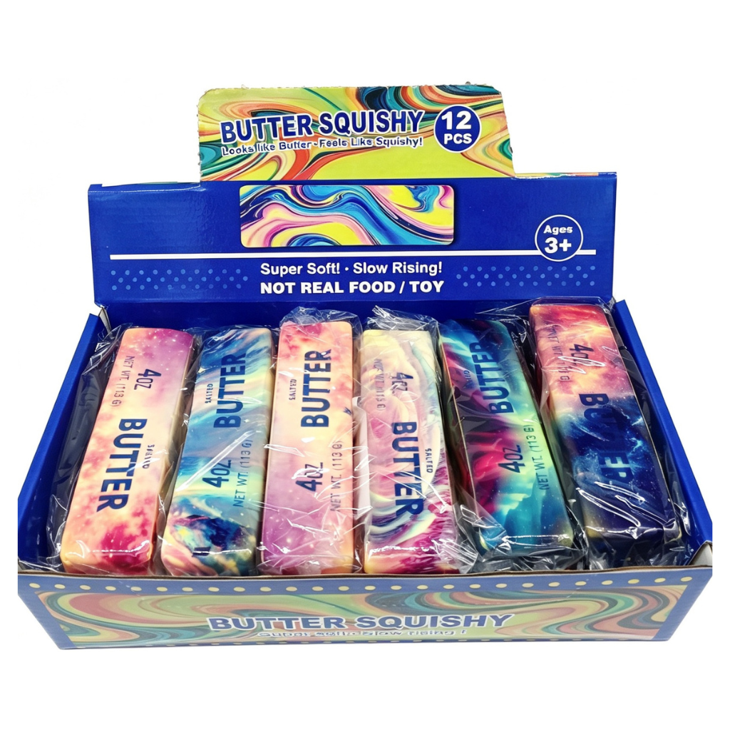 Squishy Butter Slow Rising Fidget - Galaxy