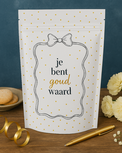 Snoepzak - Je bent goud waard!