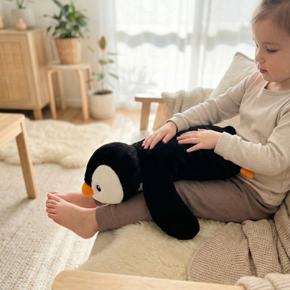 Verzwaarde knuffel in dierenvorm
