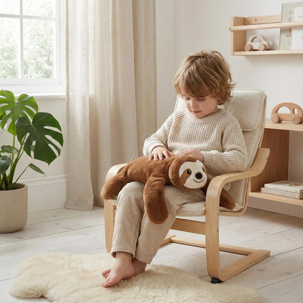 Verzwaarde knuffel in dierenvorm