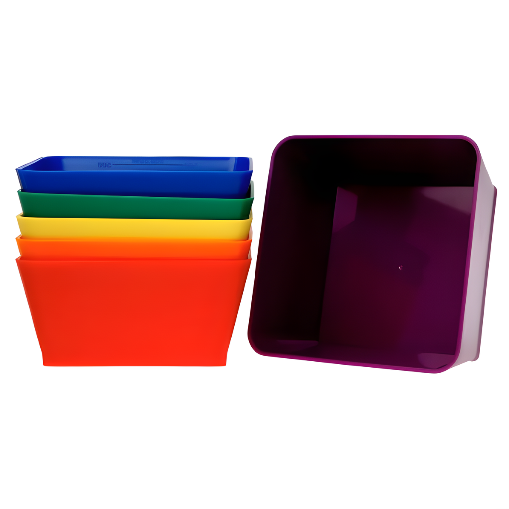 Sorteerschalen voor sorteerfiguurtjes