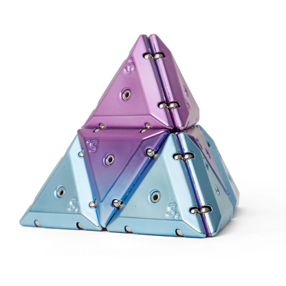 SPEKS Geode Chrome Pyramid