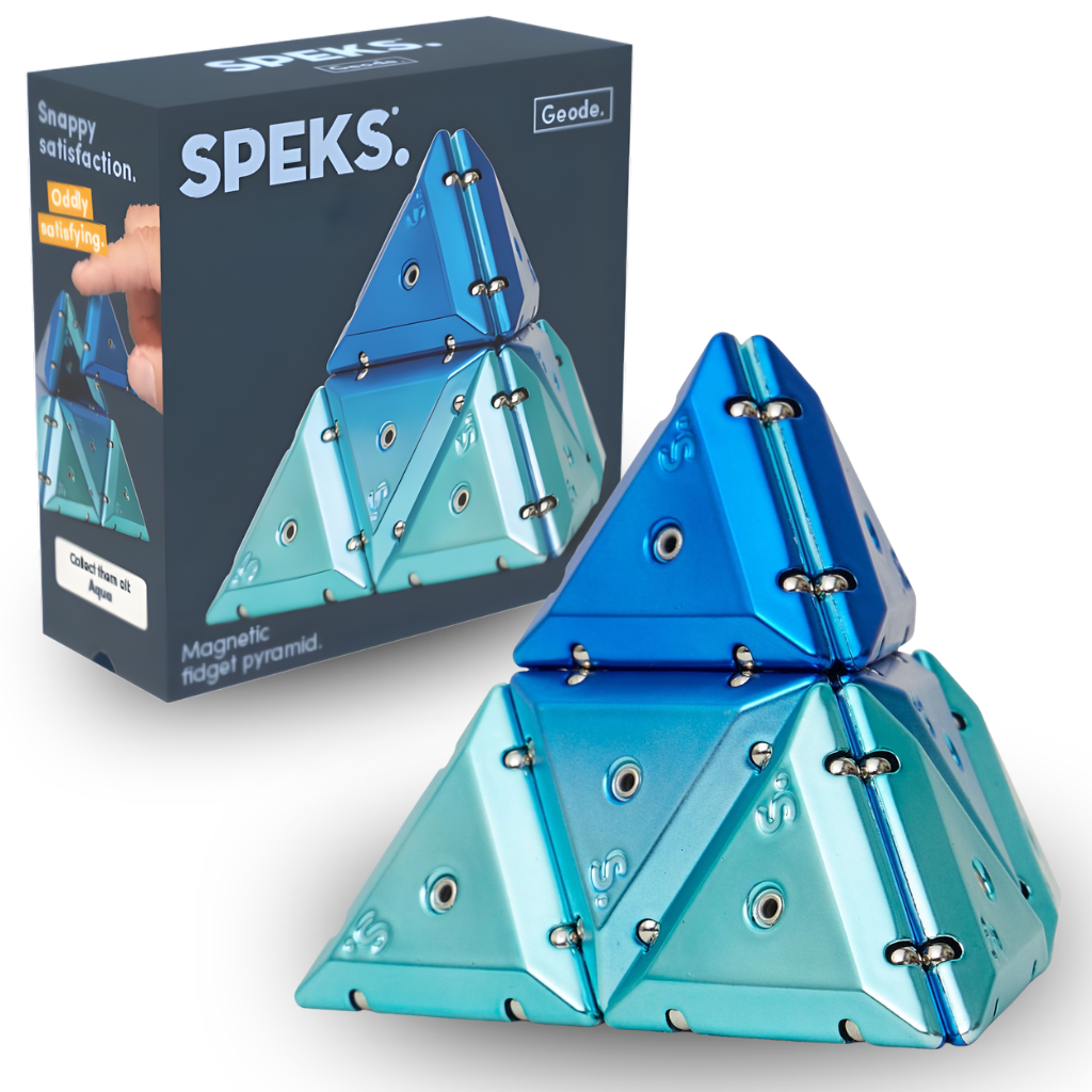 SPEKS Geode Chrome Pyramid