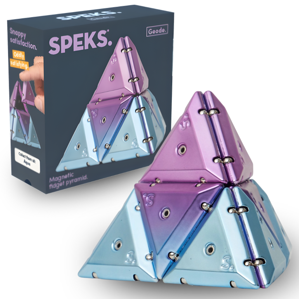 SPEKS Geode Chrome Pyramid
