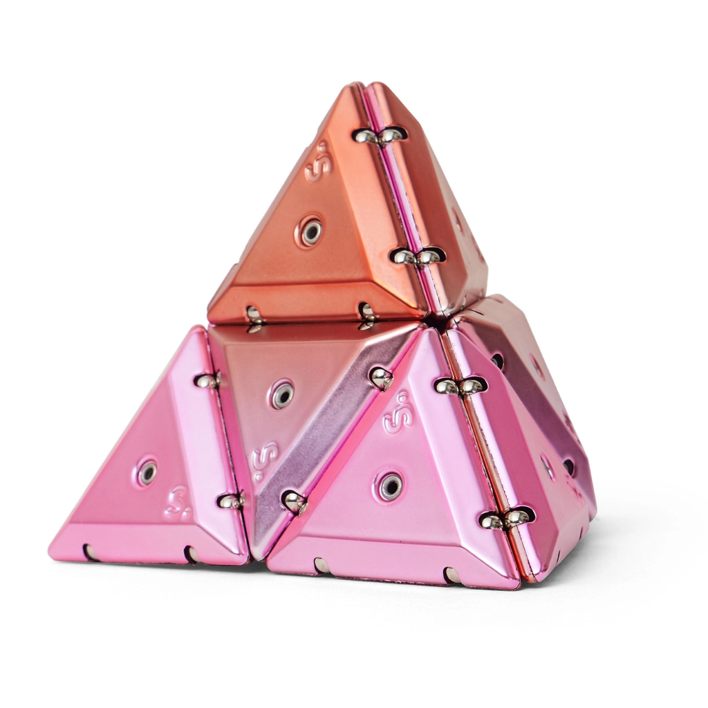 SPEKS Geode Chrome Pyramid
